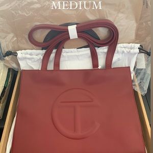 Telfar Medium Oxblood Bag